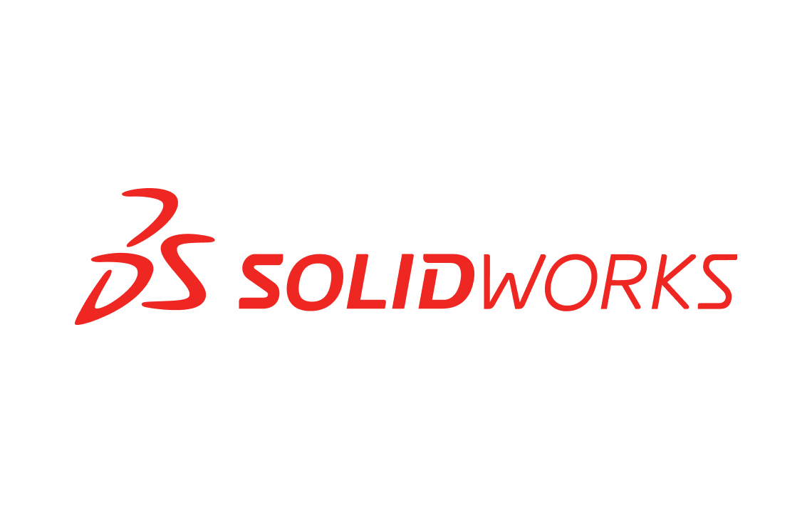 The SolidWorks logo acts as a link to a partner website.